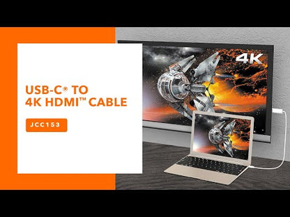 J5create USB-C to 4K HDMI Cable - JCC153