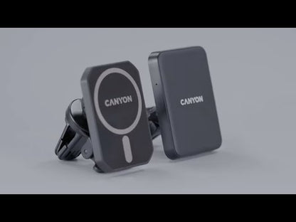 Canyon CA-15 15W Megafix Wireless Magnetic Car Charger