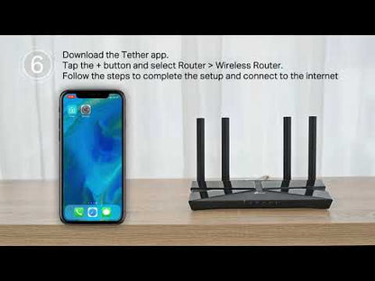 TP-Link AX1500 Wi-Fi 6 Router - Archer AX10