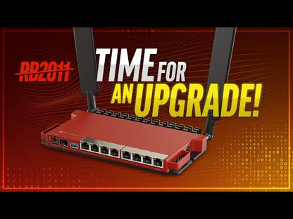 MikroTik L009 - 8 Gigabit, 1 x 2.5Gbps SFP Dual Core Router