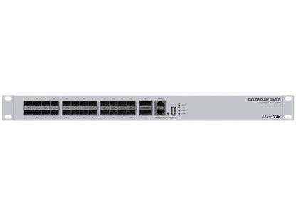 MikroTik CRS326-24S+2Q+RM - 24 x SFP+ Ports, 2 x QSFP+ Ports Cloud Router Switch
