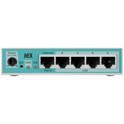 MikroTik hEX Refresh - 5 Port Gigabit Desktop Router