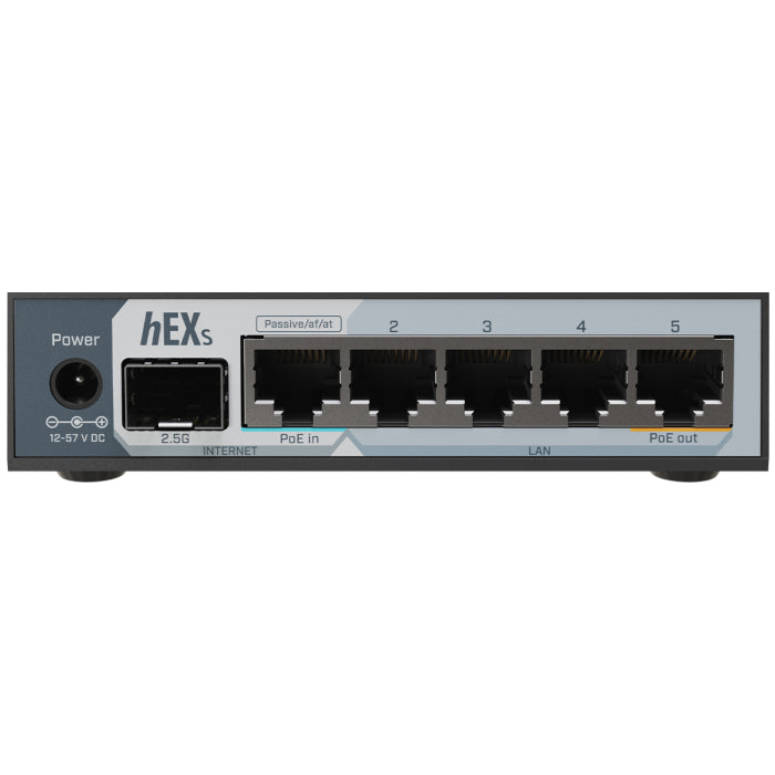 MikroTik hEX S - 5 Port Gigabit, 1 x 2.5G SFP Router