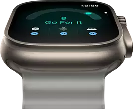 Apple Watch Ultra 4 GPS + Cellular 49mm - Black Titanium with Burgundy Alpine Loop M