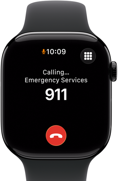 Apple Watch Series 11 GPS + Cellular 46mm - Silver Aluminium with Purple Fog Sport Band M/L