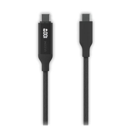 Ubiquiti USB-C Cable with Charge Display Black