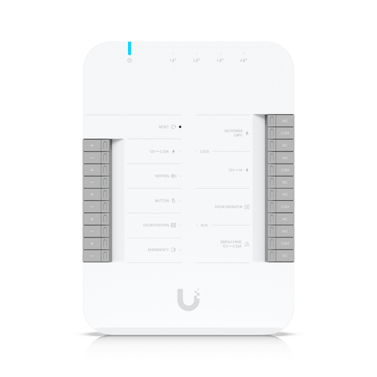 Ubiquiti UniFi Access Door Hub 4x Input, 4x Relay