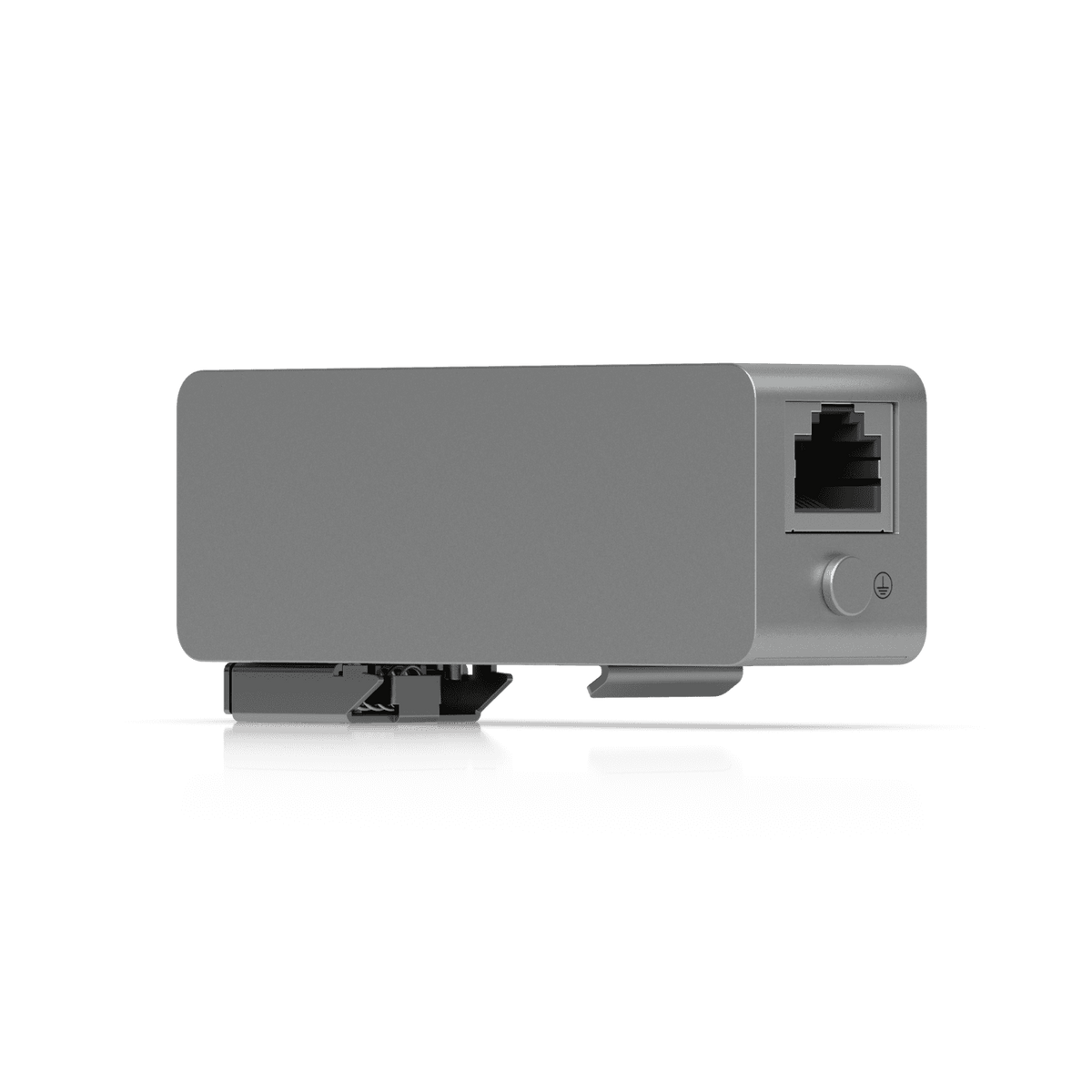 Ubiquiti UniFi 10Gbps PoE++ Single Port Din Rail Ethernet Surge Protector
