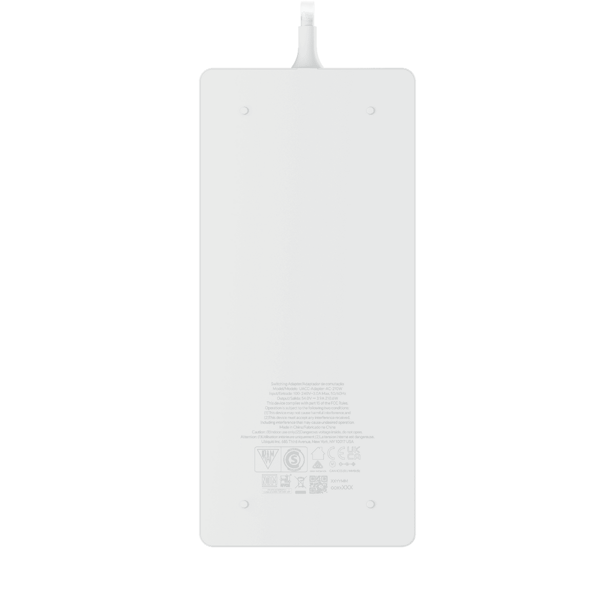 Ubiquiti 54V 210W AC Power Supply