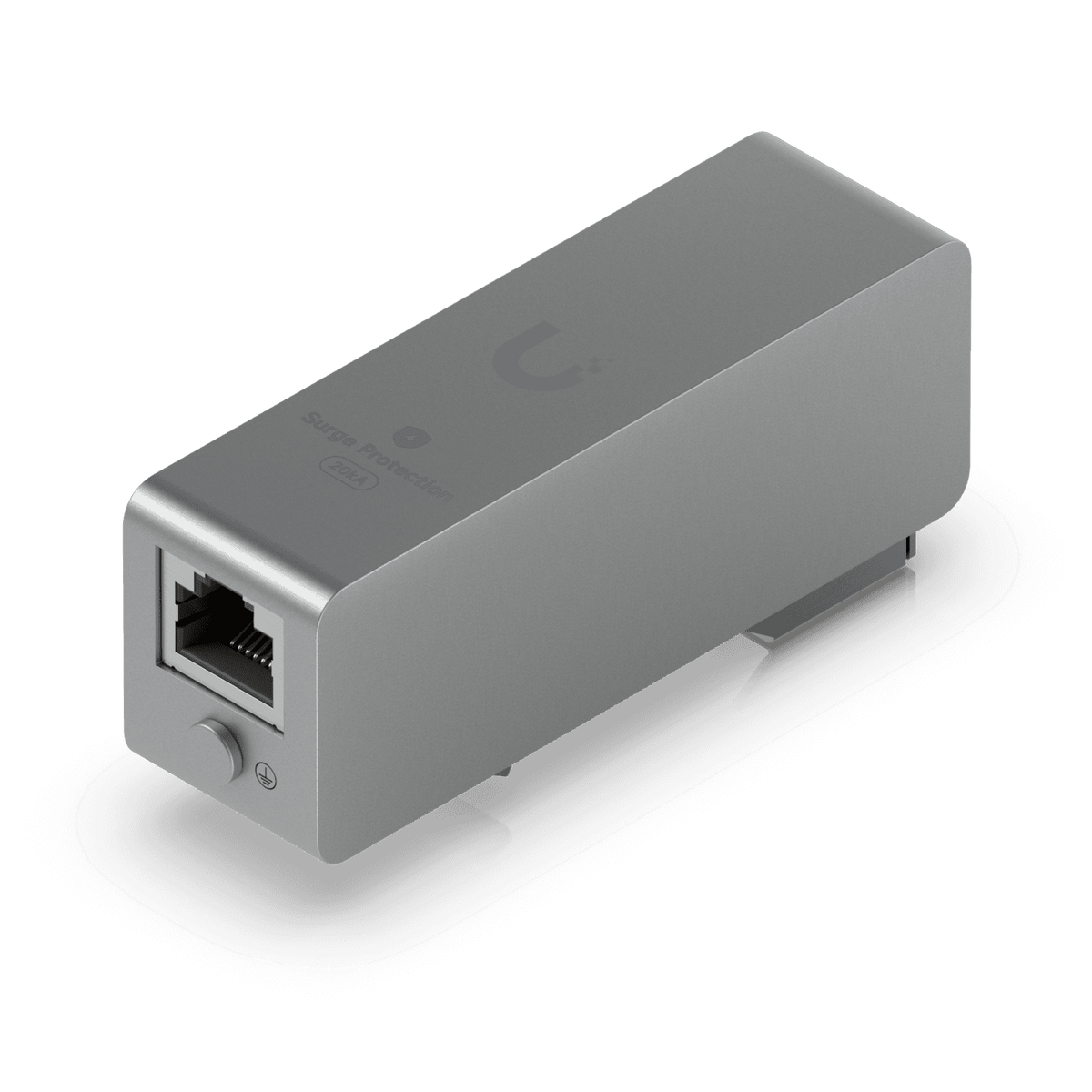 Ubiquiti UniFi 10Gbps PoE++ Single Port Din Rail Ethernet Surge Protector