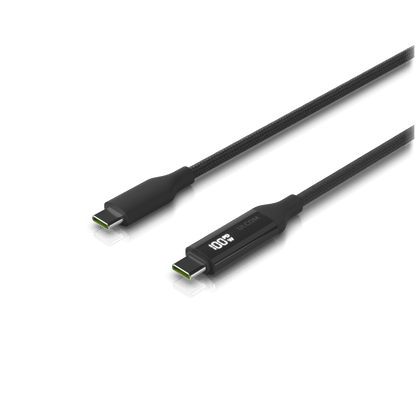 Ubiquiti USB-C Cable with Charge Display Black