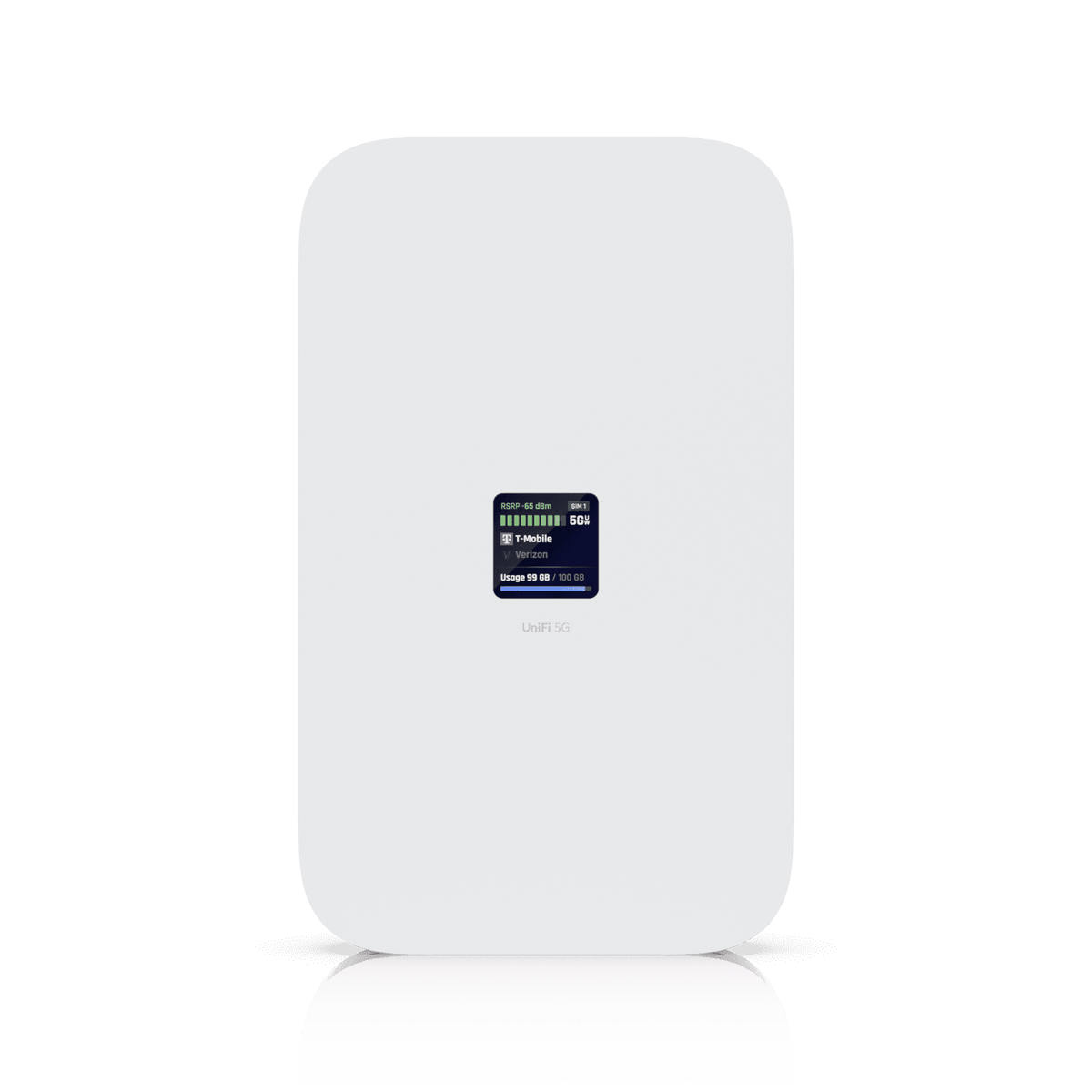 Ubiquiti UniFi 5G Max Modem with PoE input and 2.5Gbps Ethernet