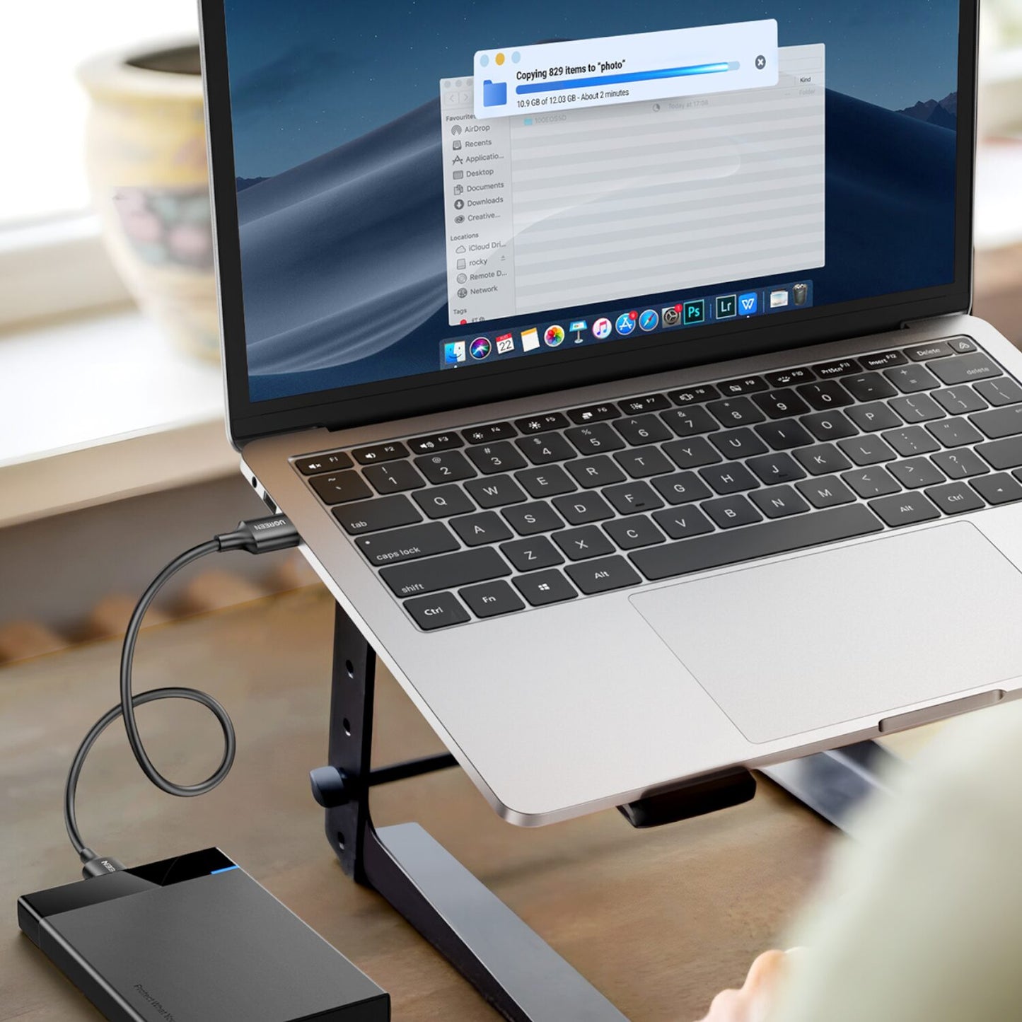 UGREEN USB 3.0 Male to Male Cable, with 5Gbps Data Transfer – 2m