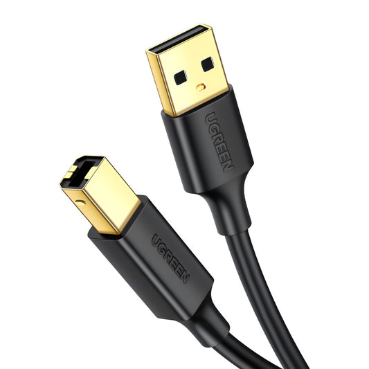 UGREEN US135 USB 2.0 to USB-B Printer Cable, 480Mbps – 1.5m
