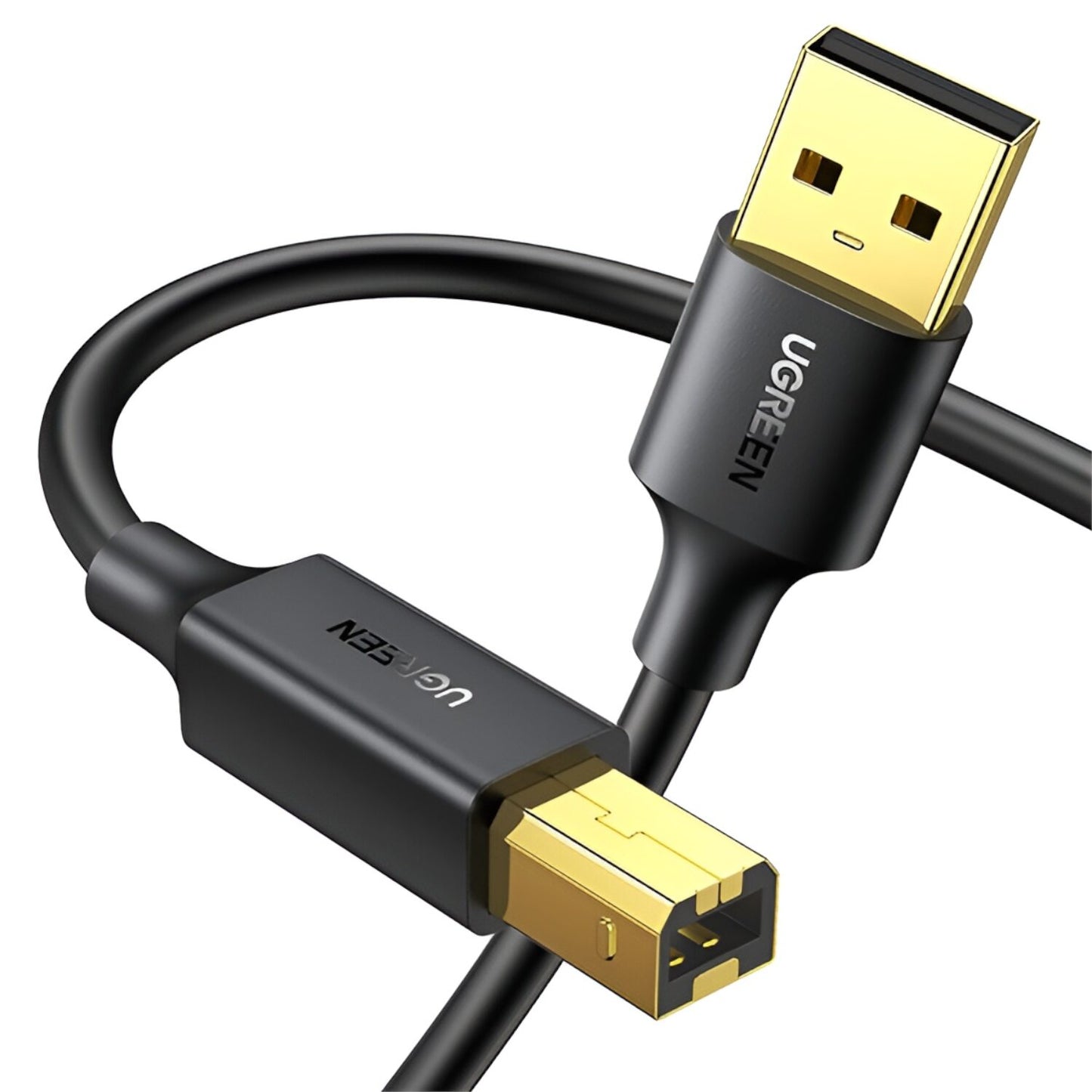 UGREEN US135 USB 2.0 to USB-B Printer Cable, 480Mbps – 1.5m