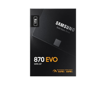 Samsung 870 EVO SATA III 2.5 inch SSD - 4TB