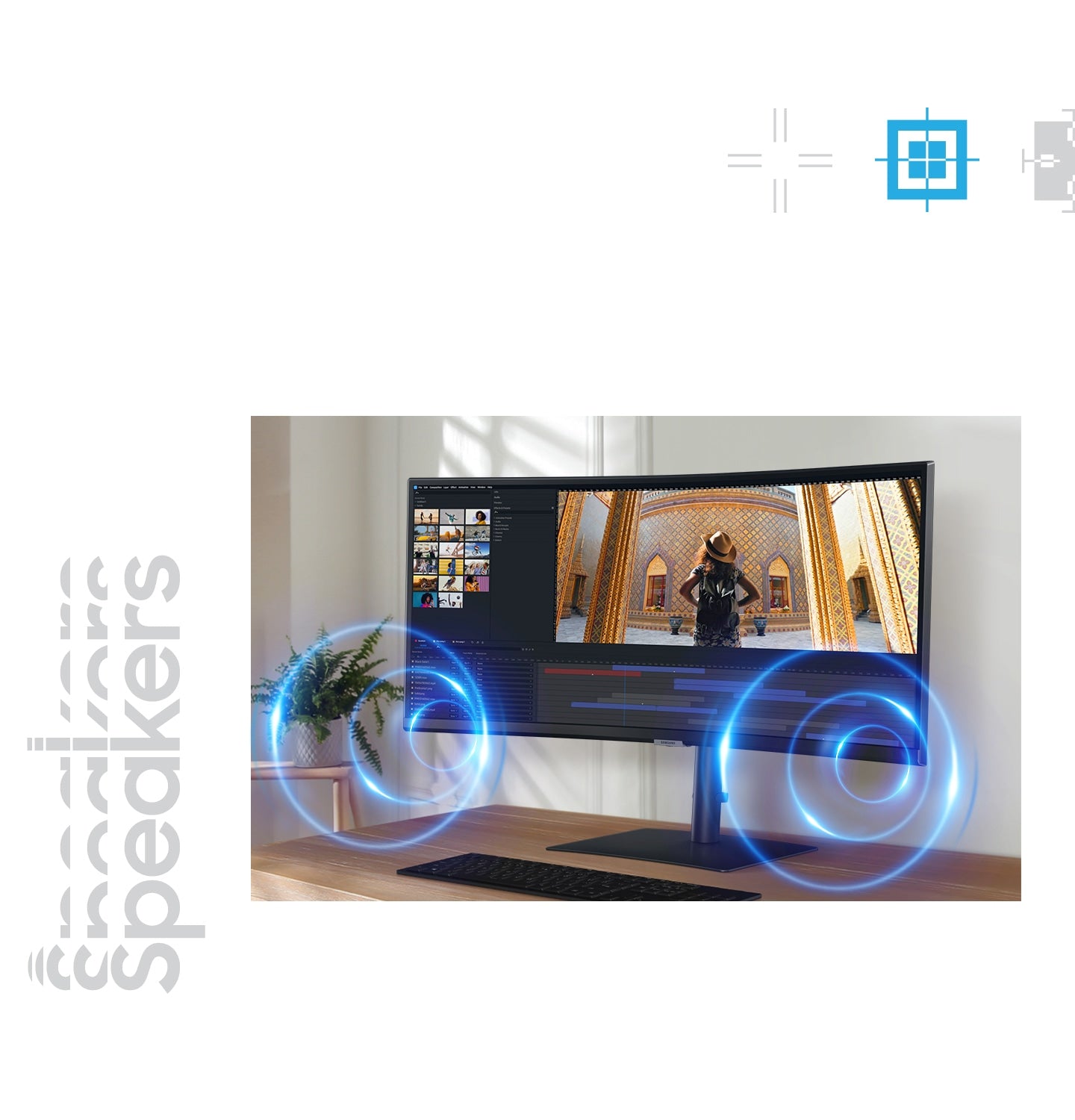 Samsung 34" ViewFinity Ultra WQHD Curved Monitor - S6 S65UC